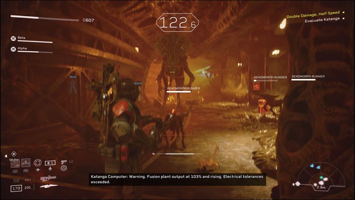 Although you can fight the Queen and other Xenos, your task is to get to the elevator as soon as possible - Aliens Fireteam Elite:Regicide - walkthrough - The only safe option - Aliens Fireteam Elite Guide