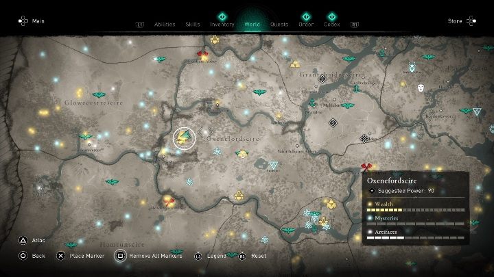 You will receive this ability on the left part of the map, in an enemy camp - Assassins Creed Valhalla: Abilities - Oxenefordscire secrets, locations - Oxenefordscire - Assassins Creed Valhalla Guide and Walkthrough