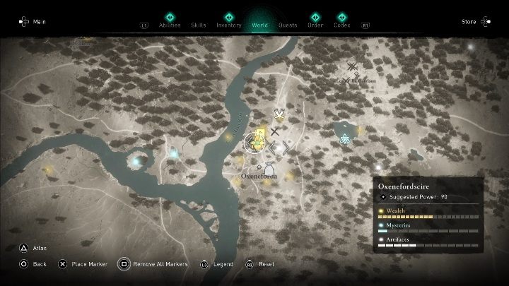 You will find this item in Oxeneford city - Assassins Creed Valhalla: Abilities - Oxenefordscire secrets, locations - Oxenefordscire - Assassins Creed Valhalla Guide and Walkthrough