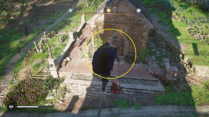 With the key, go outside and open the door blocking your entrance to the small building - Assassins Creed Valhalla: Abilities - Oxenefordscire secrets, locations - Oxenefordscire - Assassins Creed Valhalla Guide and Walkthrough