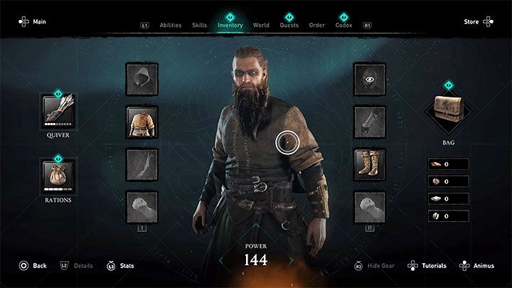 You will start your visit to Vinland with an almost empty inventory - Assassins Creed Valhalla: How to get to Vinland? - Campaign - Assassins Creed Valhalla Guide and Walkthrough