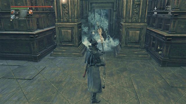 Keep the opponents at the door, which makes them easier to defeat. - How to obtain blood vials, blood echoes and quicksilver bullets, the easy way in Bloodborne? - FAQ - Bloodborne Game Guide & Walkthrough