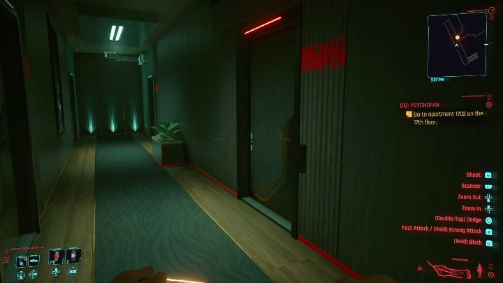 Walkthrough: your task is to get to apartment 1702 - Cyberpunk 2077: Thievery, Heywood - Gigs, walkthrough, map - Heywood - Cyberpunk 2077 Guide