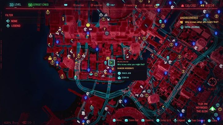 Location: Southern Heywood, Glen - Cyberpunk 2077: Thievery, Heywood - Gigs, walkthrough, map - Heywood - Cyberpunk 2077 Guide