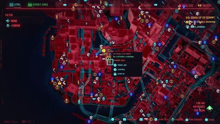 Location: Northern Heywood, Glen - Cyberpunk 2077: Thievery, Heywood - Gigs, walkthrough, map - Heywood - Cyberpunk 2077 Guide