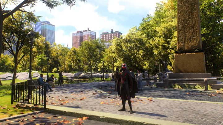 In Central Park you' - Spider-Man 2: Interactive map - Basics - Spider Man 2 Guide