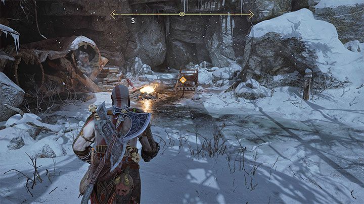 You start the mission in Sindri's House - when you try to exit it, you'll receive the repaired Guardian Shield (you remember it got damaged during the battle against Thor) Equipping it is not mandatory - you can stay with your current shield - God of War Ragnarok: The Word of Fate - walkthrough - Walkthrough - God of War Ragnarok Guide