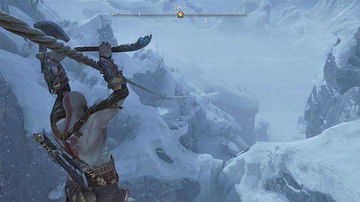 Descend using the rope - God of War Ragnarok: The Word of Fate - walkthrough - Walkthrough - God of War Ragnarok Guide