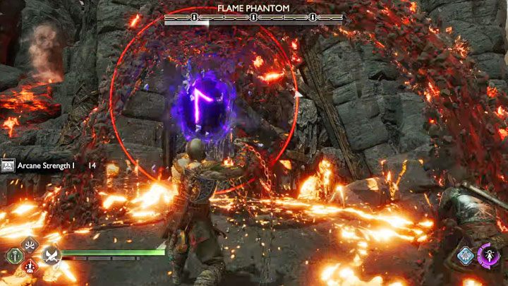 Fire Phantom' - God of War Ragnarok: How to defeat Flame Phantom? - Bosses - God of War Ragnarok Guide