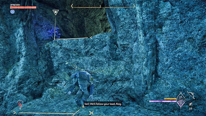 At the entrance to the cave you will find a lot of chests that could potentially contain lots of valuable loot - Horizon Forbidden West: The Dying Lands - walkthrough - Main Storyline - Horizon Forbidden West Guide