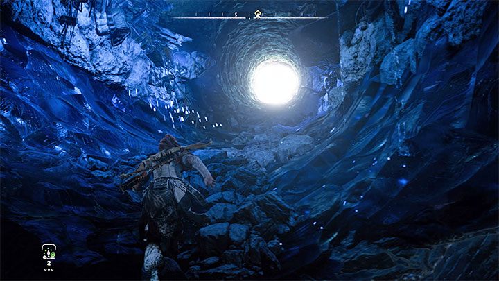 You need to return to the large tunnel which you had previously used to enter the facility - Horizon Forbidden West: Cradle of Echoes - walkthrough - Main Storyline - Horizon Forbidden West Guide