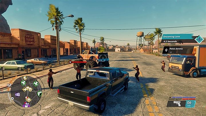 There is also another method of obtaining Gargantua - the monster truck can spawn next to the blockades set up by the Los Panteros gang - Saints Row 2022: Monster truck (Gargantua) - how to unlock the vehicle? - FAQ - Saints Row Guide, Walkthrough