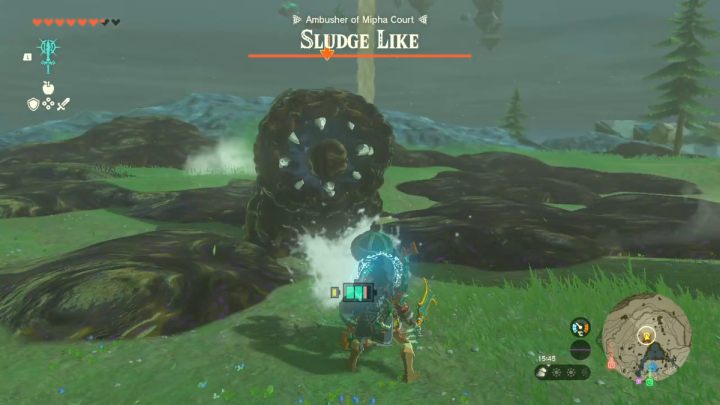 The monster uses Sludge attacks - Zelda TotK: Sidon of the Zora - Walkthrough - Zelda Tears of the Kingdom Guide