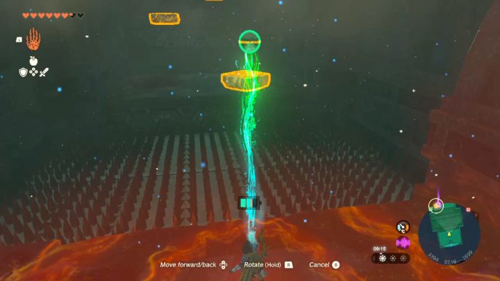 Fly to the other side of the room - Zelda TotK: Sidon of the Zora - Walkthrough - Zelda Tears of the Kingdom Guide