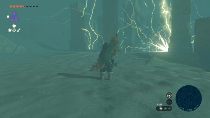 Upon reaching the objective, you'll hear a loud bang - Zelda TotK: Riju of Gerudo Town - walkthrough - Walkthrough - Zelda Tears of the Kingdom Guide