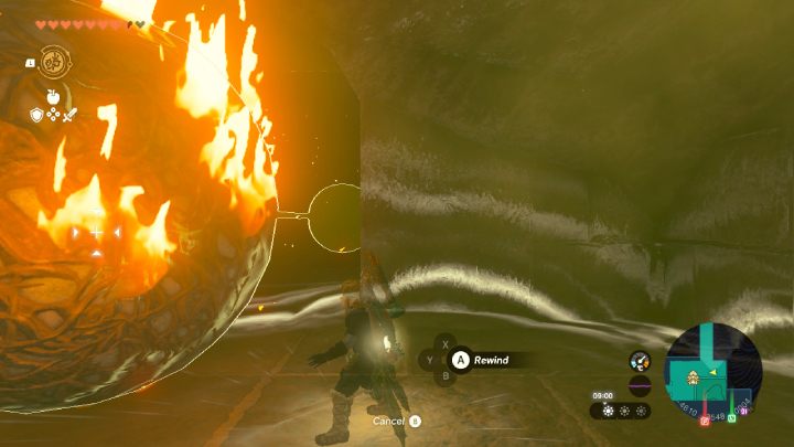 The next trap you'll encounter will be a burning sphere - Zelda TotK: Riju of Gerudo Town - walkthrough - Walkthrough - Zelda Tears of the Kingdom Guide