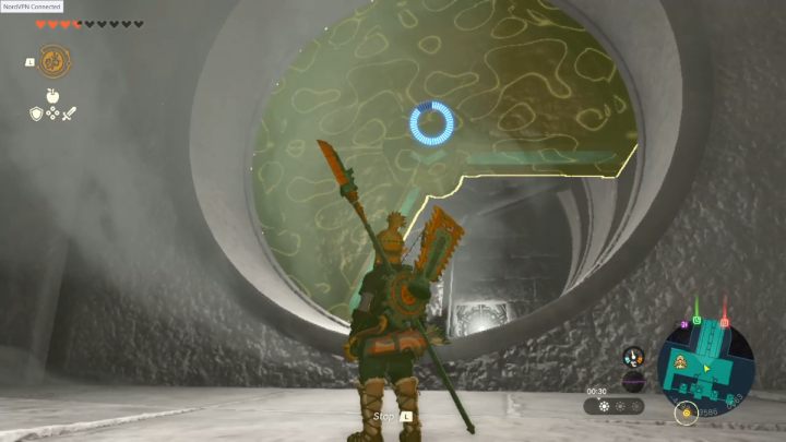 Return to the previous room and activate Recall - Zelda TotK: Riju of Gerudo Town - walkthrough - Walkthrough - Zelda Tears of the Kingdom Guide