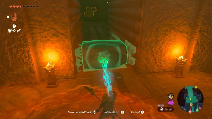 Fly to the other side of 4F and go through the gate - Zelda TotK: Riju of Gerudo Town - walkthrough - Walkthrough - Zelda Tears of the Kingdom Guide