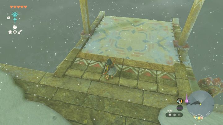 When you are high enough, you will find trampolines - use them to reach the next islands even faster - Zelda TotK: Tulin of Rito Village - Walkthrough - Zelda Tears of the Kingdom Guide