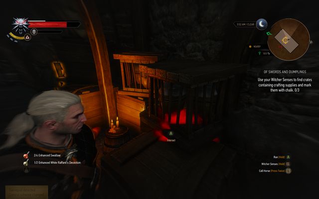 Three chests have specific smell - The Witcher 3 Wild Hunt: Side quests, Free City of Novigrad - walkthrough - Free City of Novigrad - The Witcher 3 Wild Hunt Guide