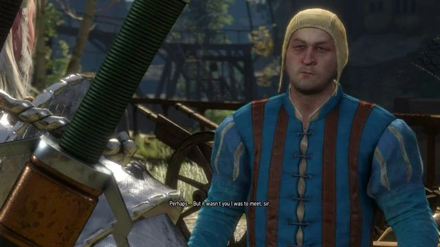 Find the messenger who wears a blue jacket. - The Witcher 3 Wild Hunt: Side quests, Free City of Novigrad - walkthrough - Free City of Novigrad - The Witcher 3 Wild Hunt Guide