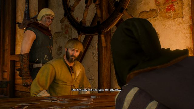 Ravik in the inn - The Witcher 3 Wild Hunt: Side quests, Free City of Novigrad - walkthrough - Free City of Novigrad - The Witcher 3 Wild Hunt Guide