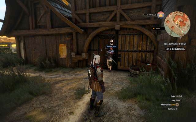 The guard that will give you the questStraznik, ktA3ry zleci ci zadanie - The Witcher 3 Wild Hunt: Side quests, Free City of Novigrad - walkthrough - Free City of Novigrad - The Witcher 3 Wild Hunt Guide