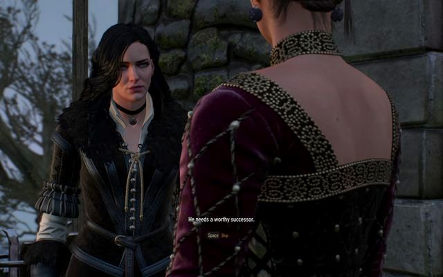 Meet with Yennefer in front of the castle gate - The Witcher 3 Wild Hunt: The King is Dead, Long Live The King - walkthrough - Kaer Trolde - The Witcher 3 Wild Hunt Guide